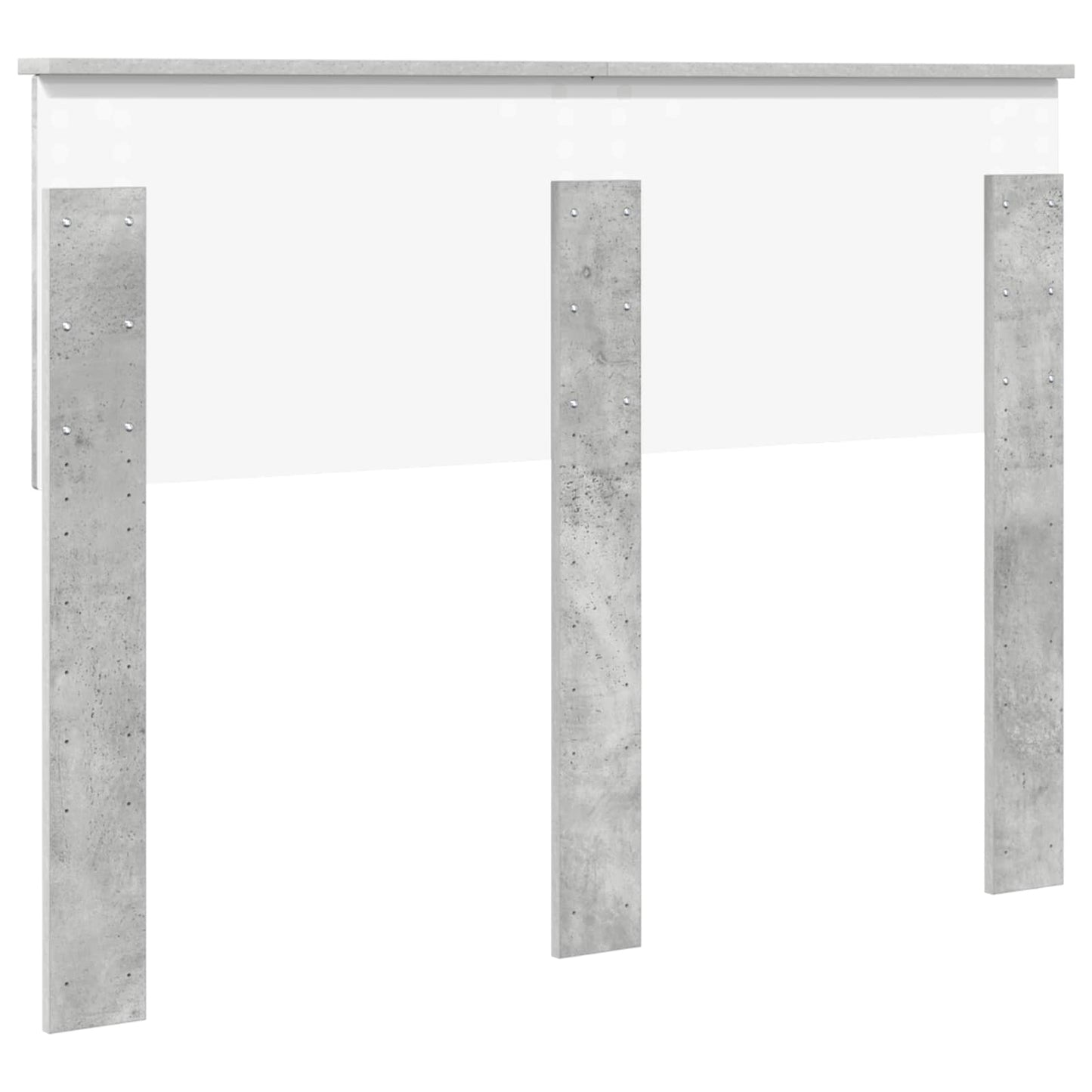 vidaXL Headboard Concrete Grey Engineered wood 6