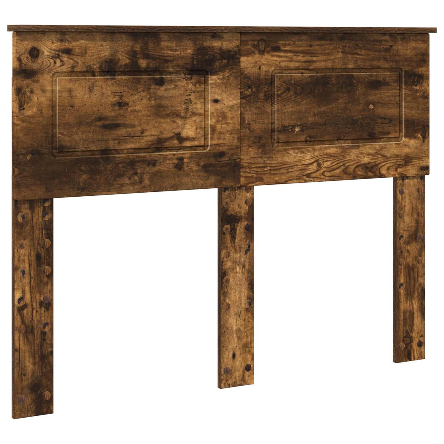 vidaXL Headboard Smoked Oak Engineered wood 2