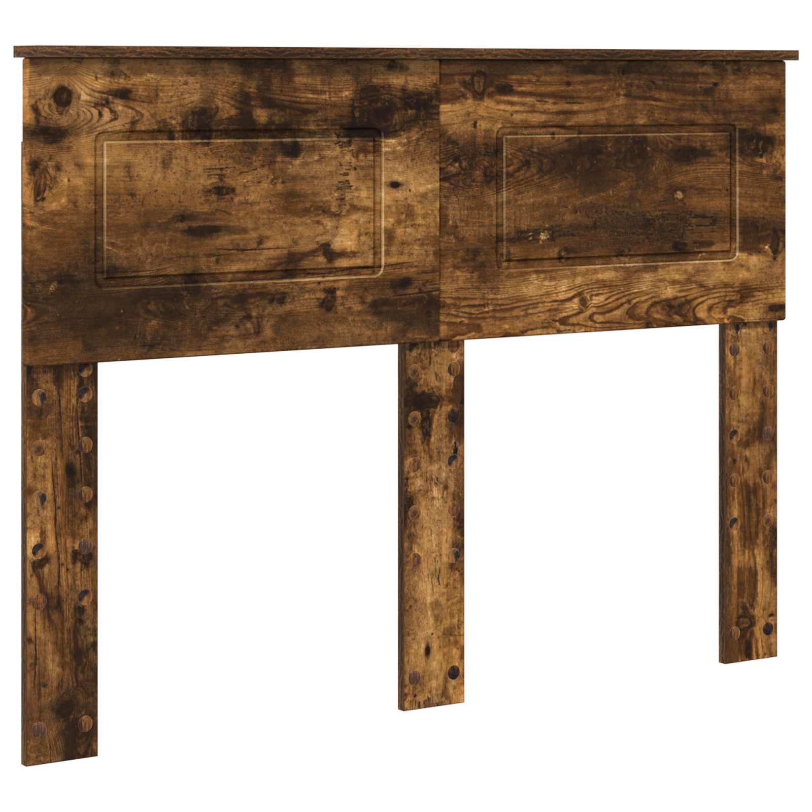 vidaXL Headboard Smoked Oak Engineered wood 2
