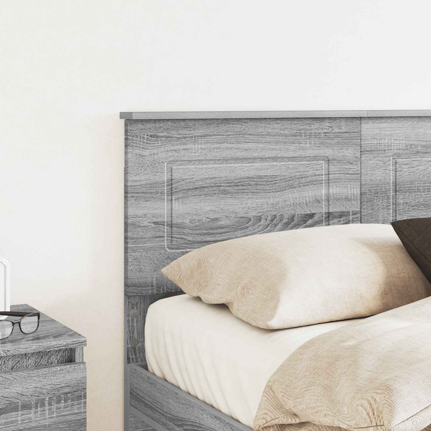 vidaXL Headboard Grey Sonoma Engineered wood 3
