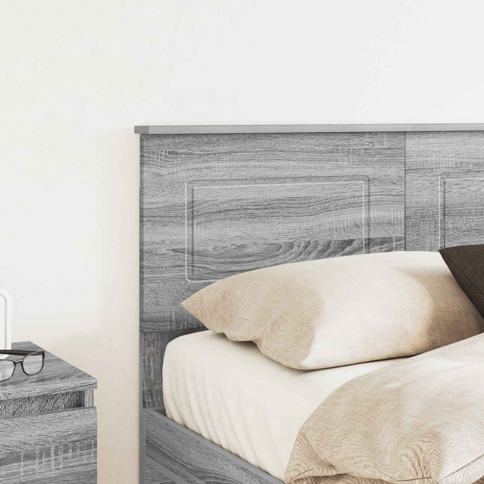 vidaXL Headboard Grey Sonoma Engineered wood 3