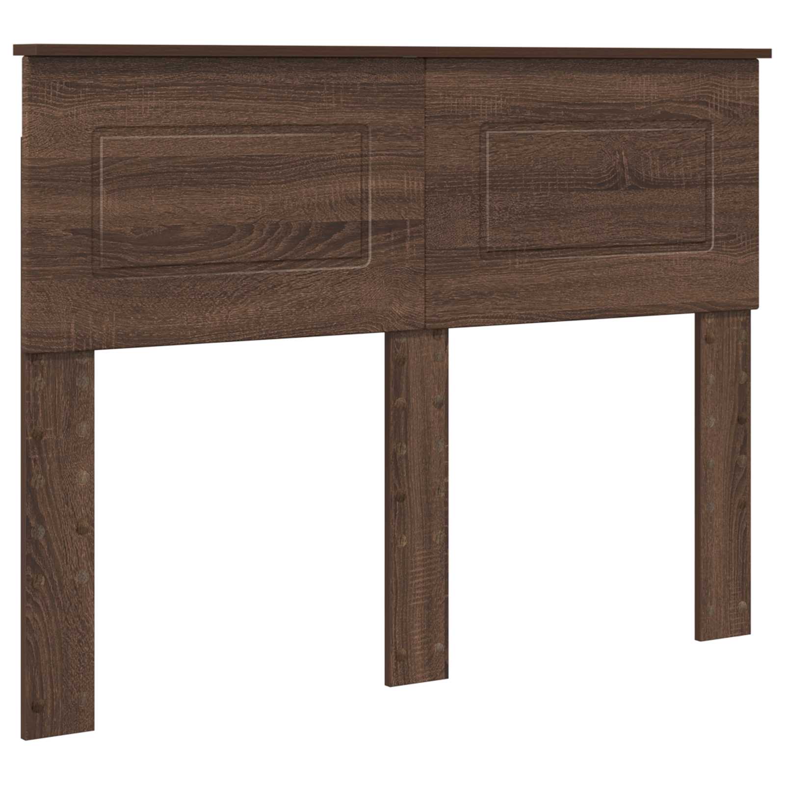 vidaXL Headboard Brown Oak Engineered wood 2