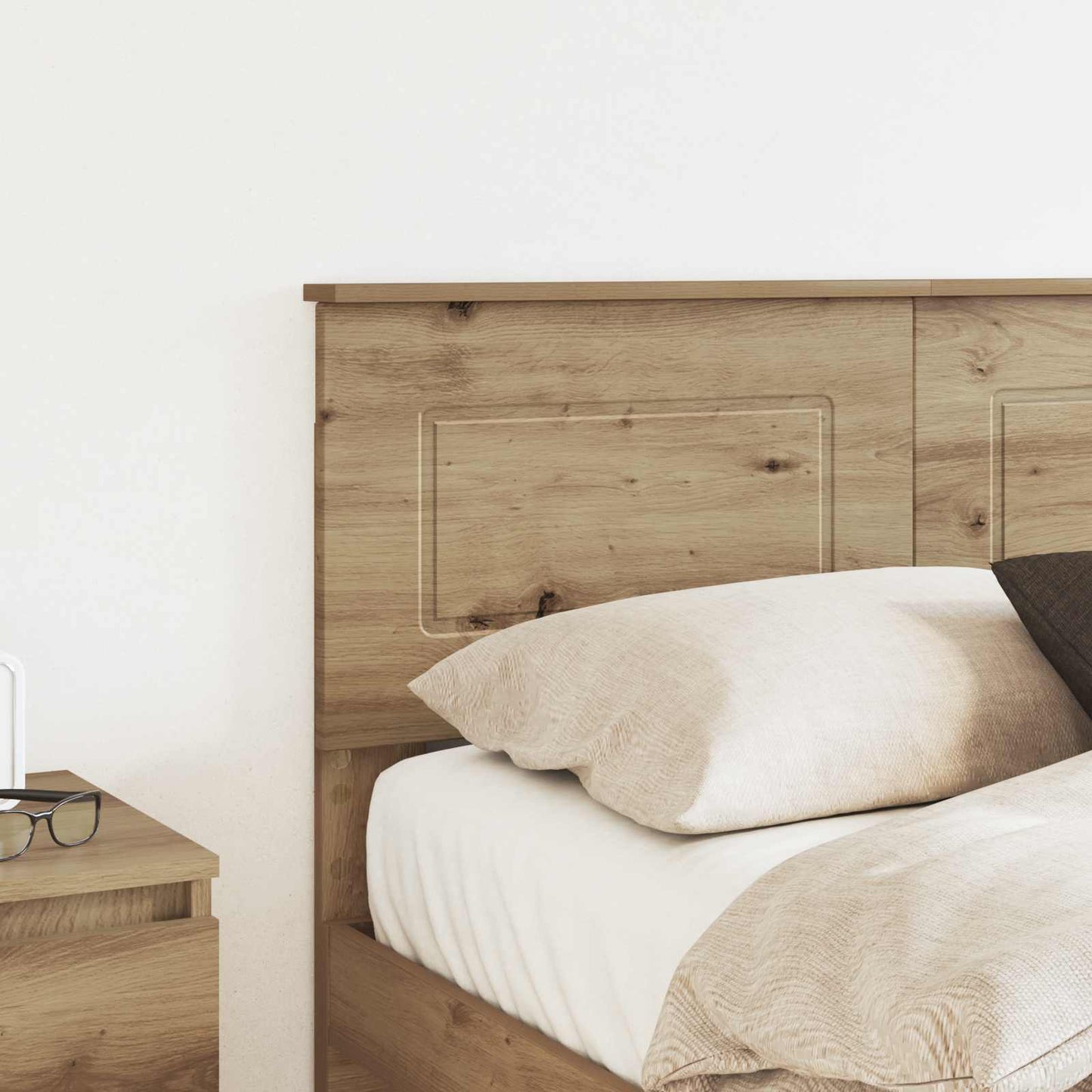 vidaXL Headboard Artisan Oak Engineered wood 3