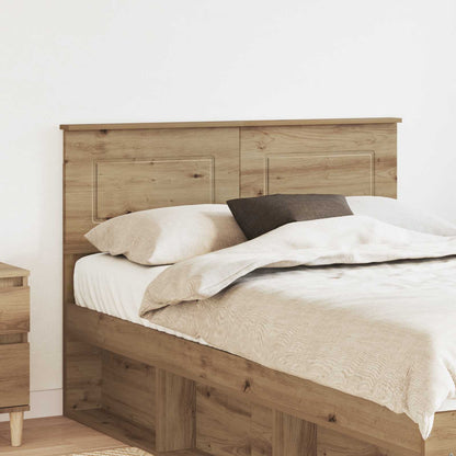 vidaXL Headboard Artisan Oak Engineered wood 1