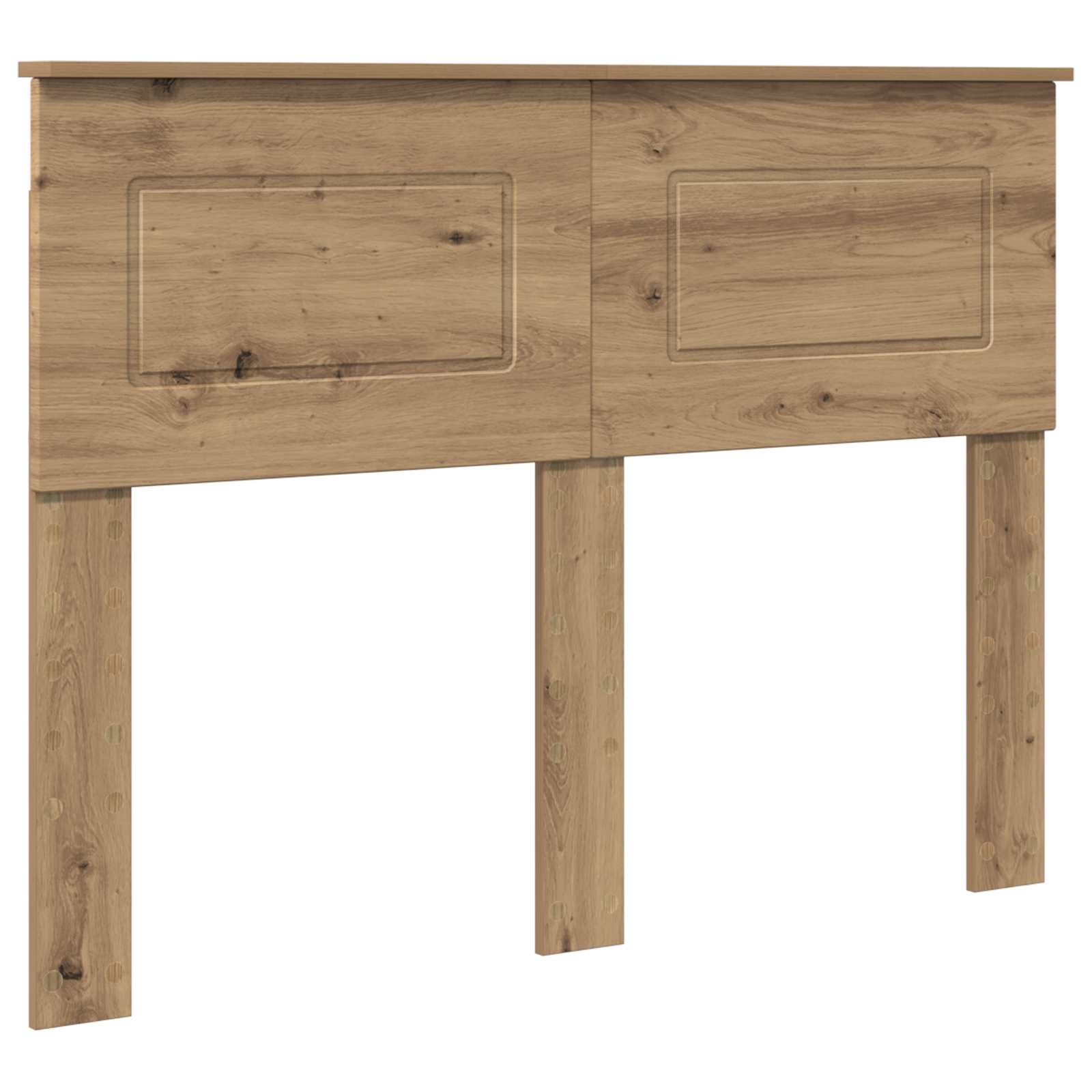 vidaXL Headboard Artisan Oak Engineered wood 2