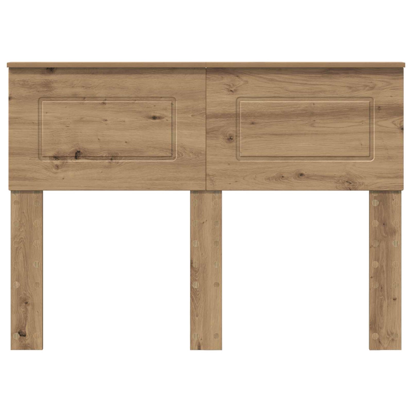 vidaXL Headboard Artisan Oak Engineered wood 4