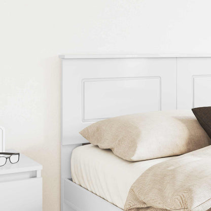 vidaXL Headboard White Engineered wood 3