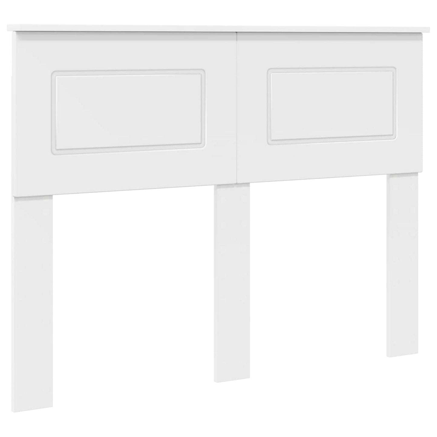 vidaXL Headboard White Engineered wood 2