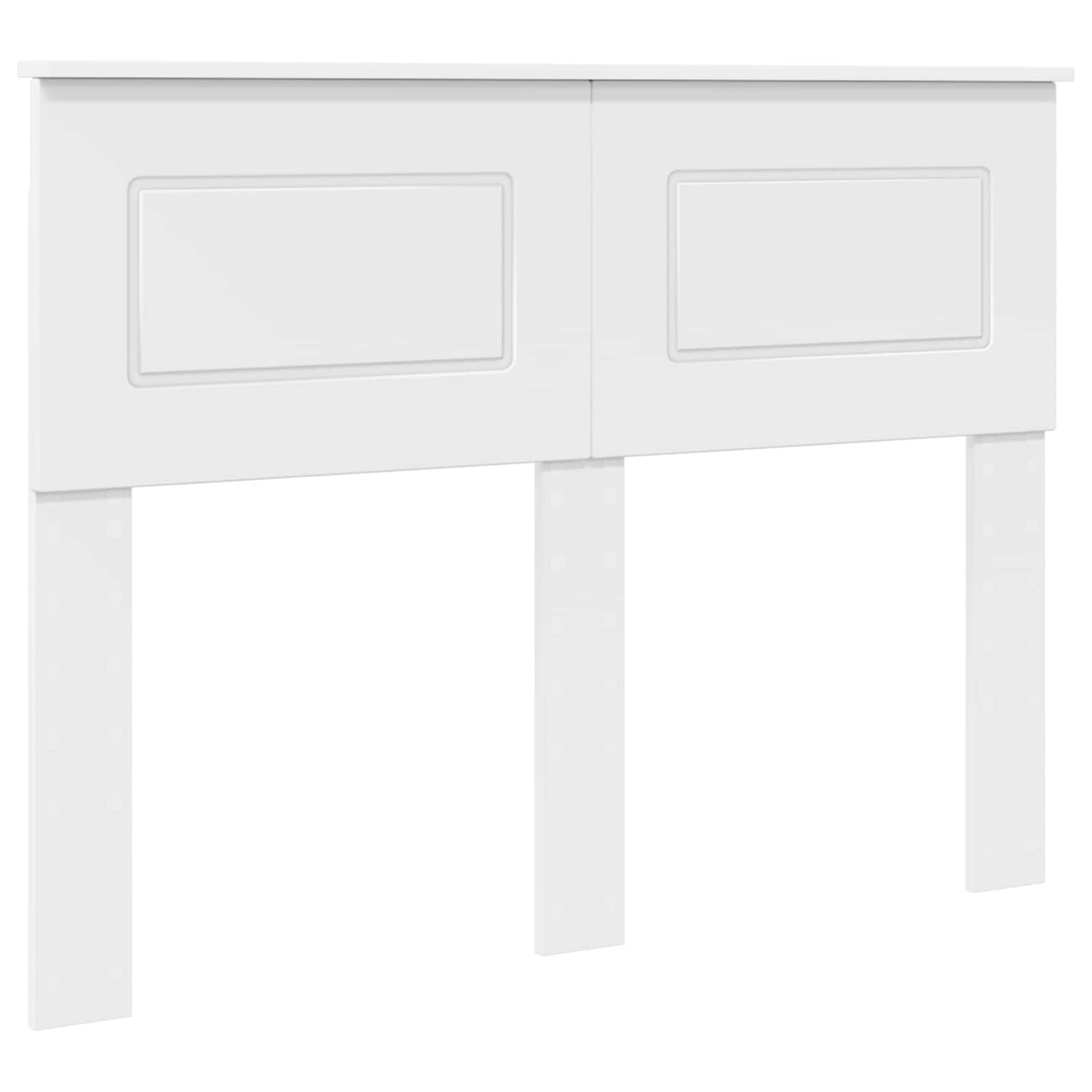 vidaXL Headboard White Engineered wood 2