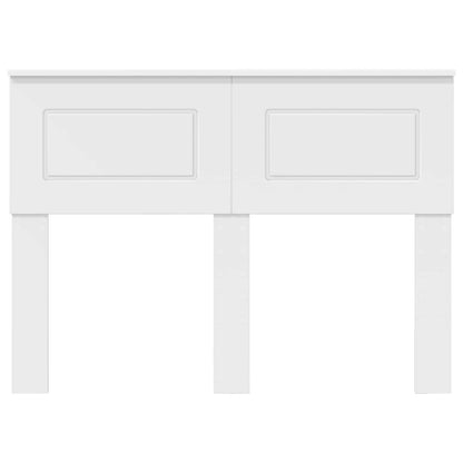 vidaXL Headboard White Engineered wood 4
