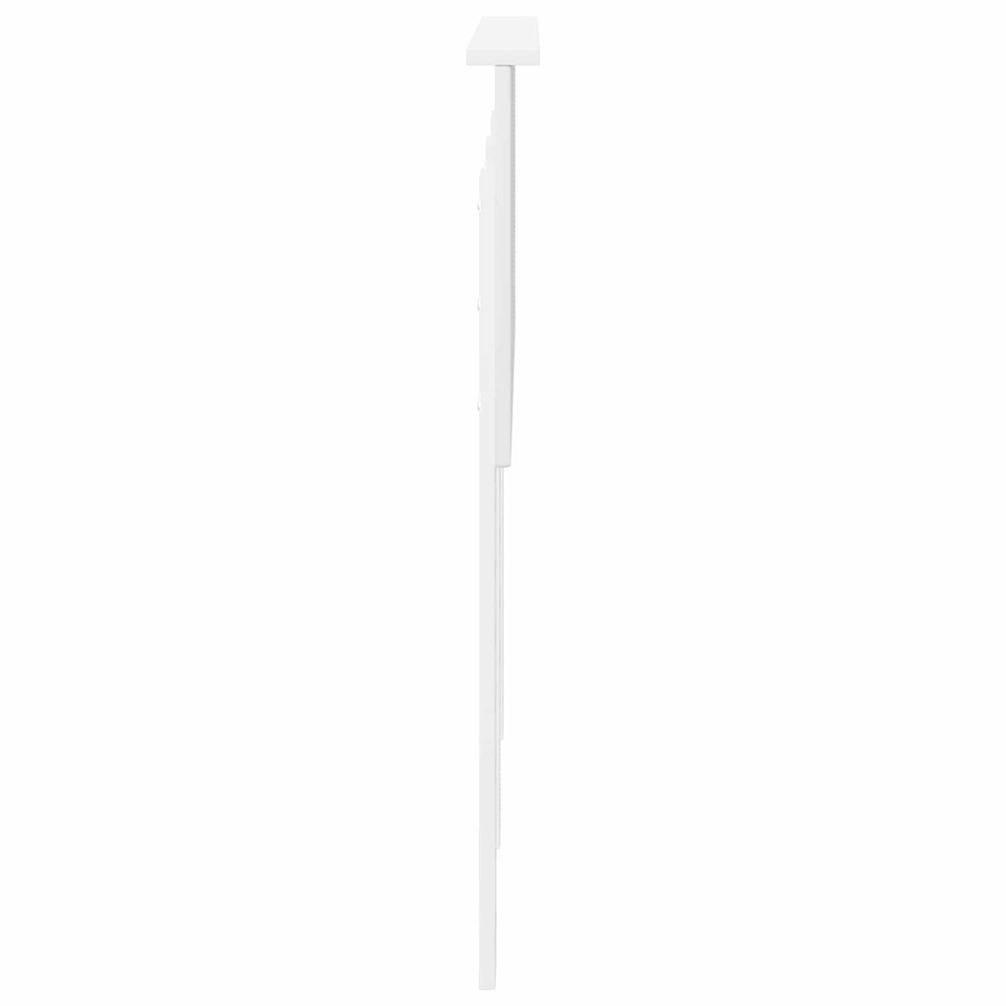 vidaXL Headboard White Engineered wood 5