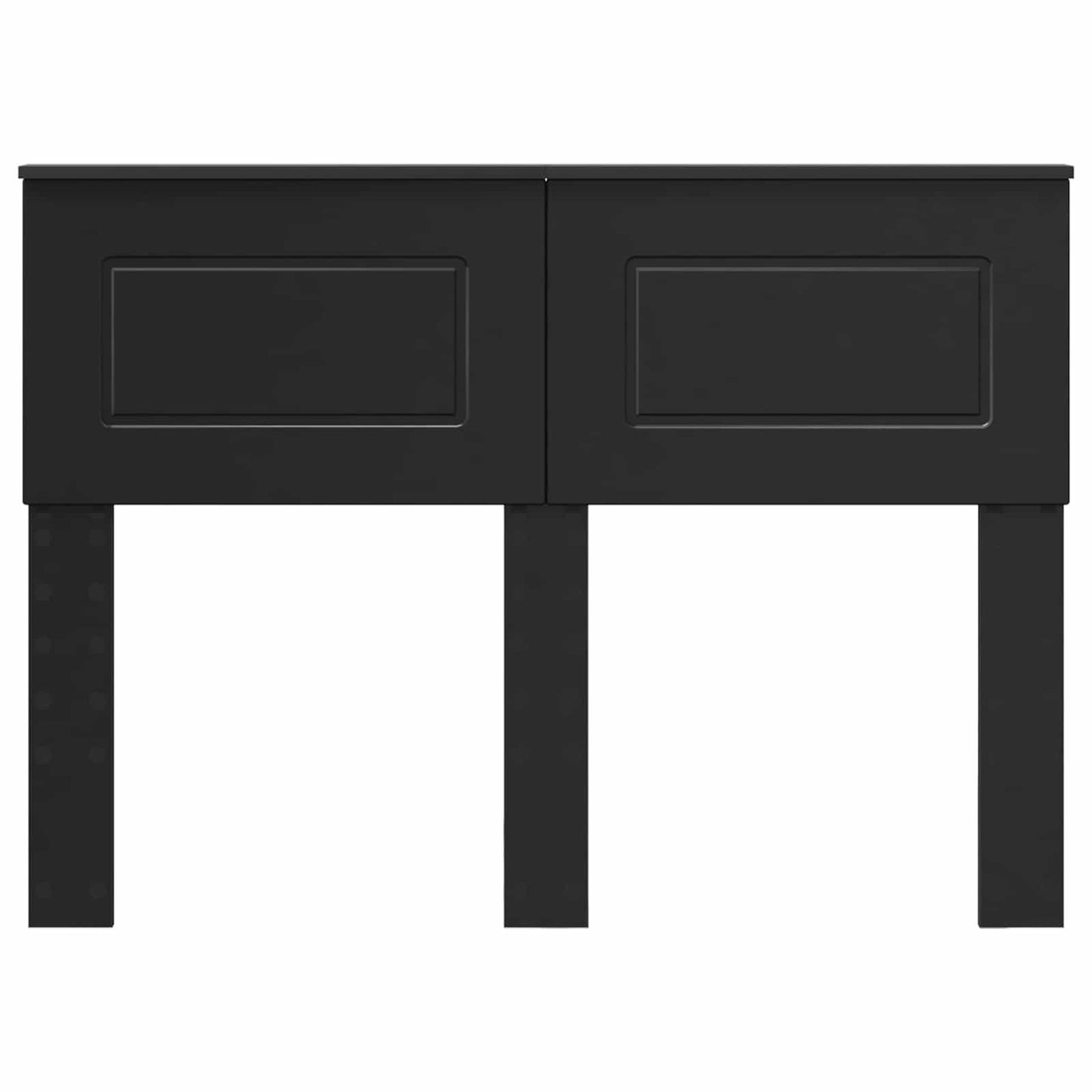 vidaXL Headboard Black Oak Engineered wood 4