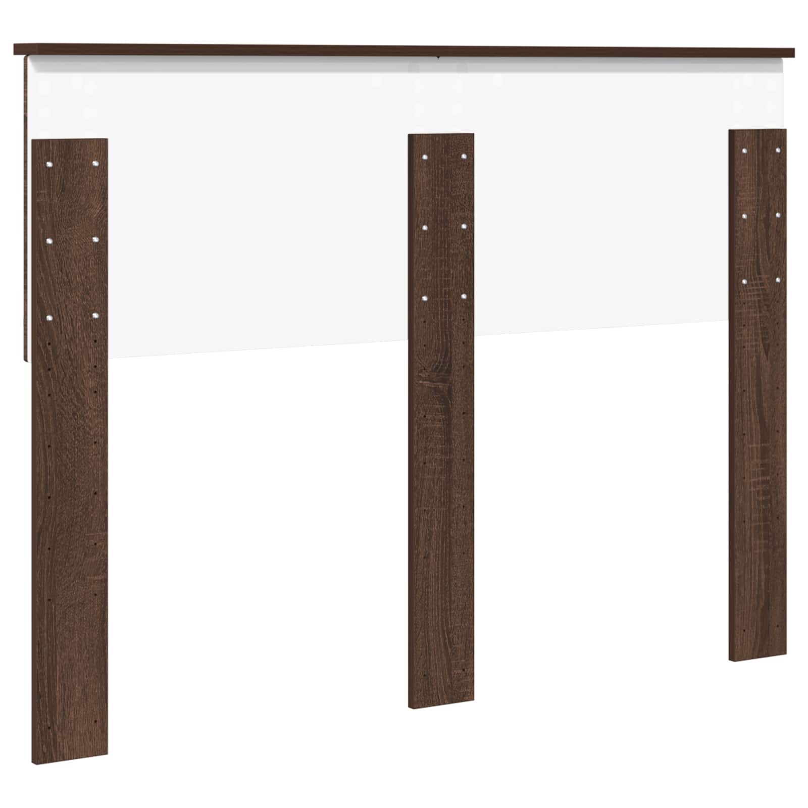 vidaXL Headboard Brown Oak Engineered wood 6