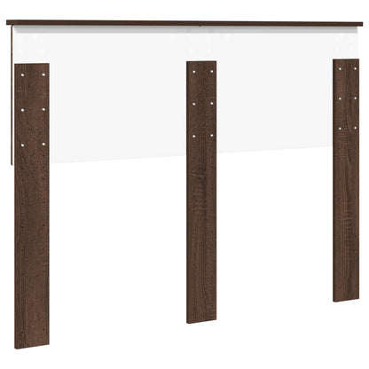 vidaXL Headboard Brown Oak Engineered wood 6