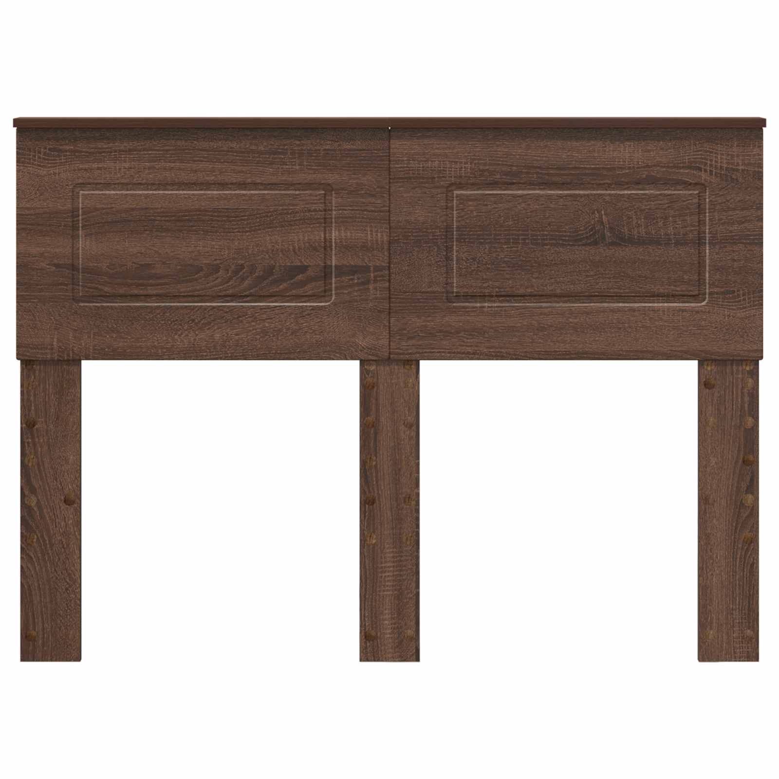 vidaXL Headboard Brown Oak Engineered wood 4