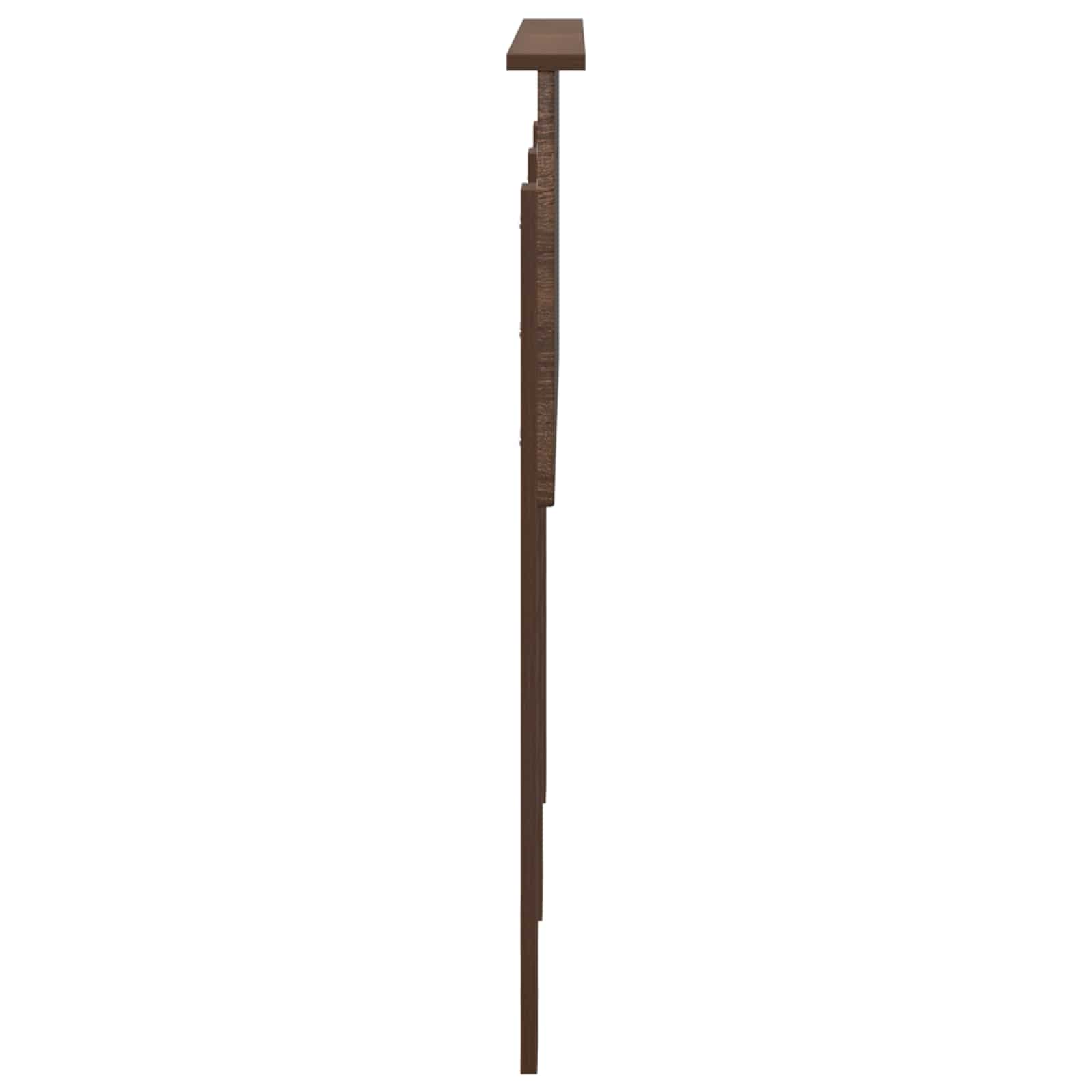 vidaXL Headboard Brown Oak Engineered wood 5