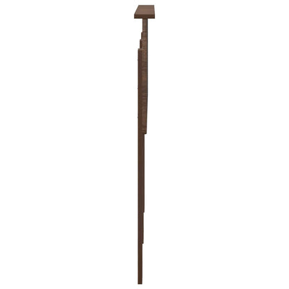 vidaXL Headboard Brown Oak Engineered wood 5