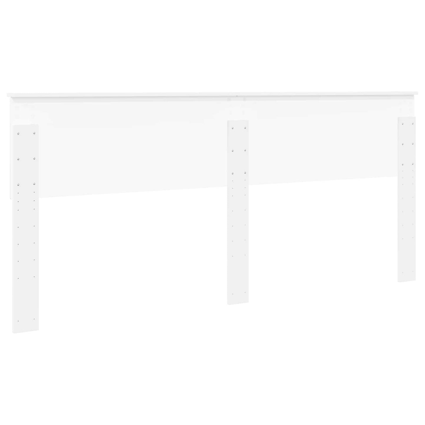 vidaXL Headboard White Engineered wood 6