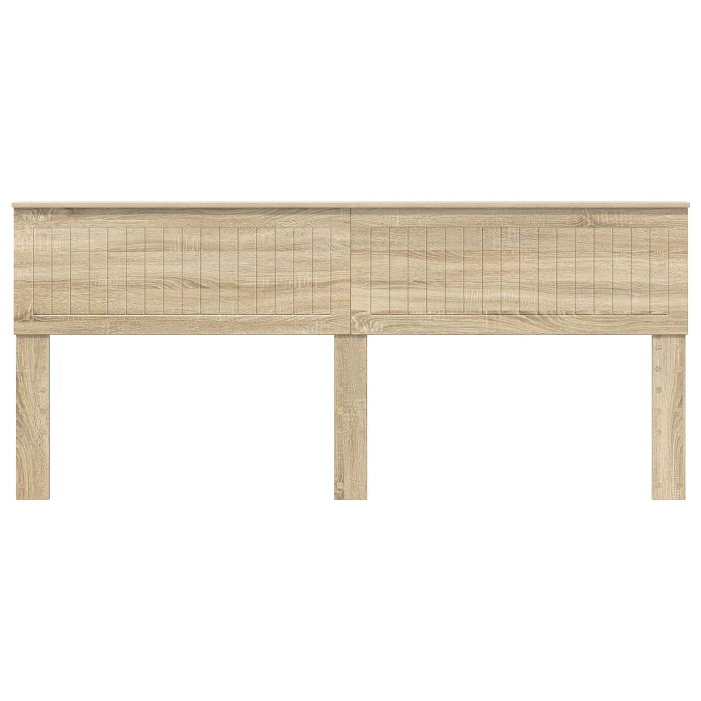 vidaXL Headboard Sonoma Oak Engineered wood 4