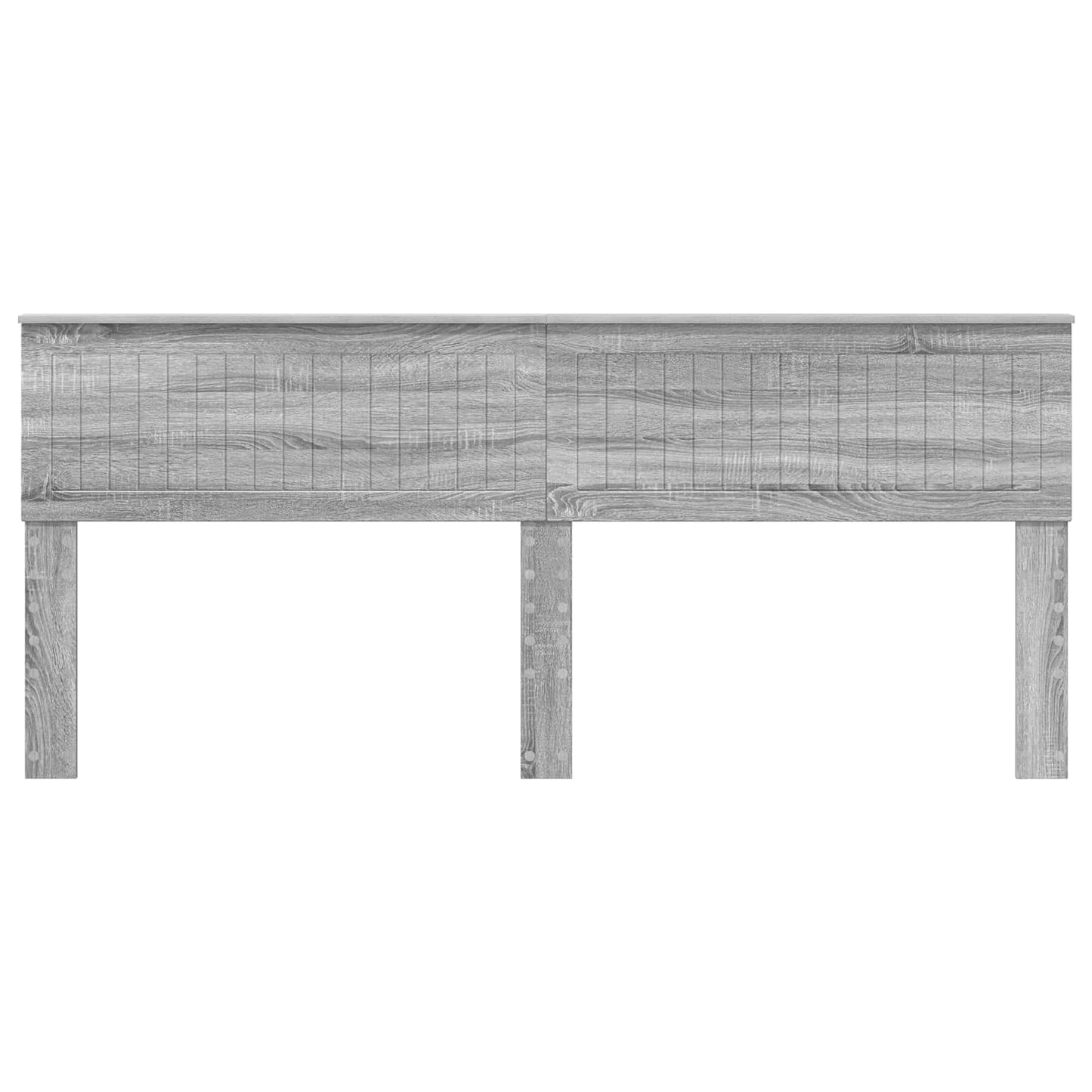 vidaXL Headboard Grey Sonoma Engineered wood 4