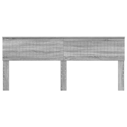 vidaXL Headboard Grey Sonoma Engineered wood 4