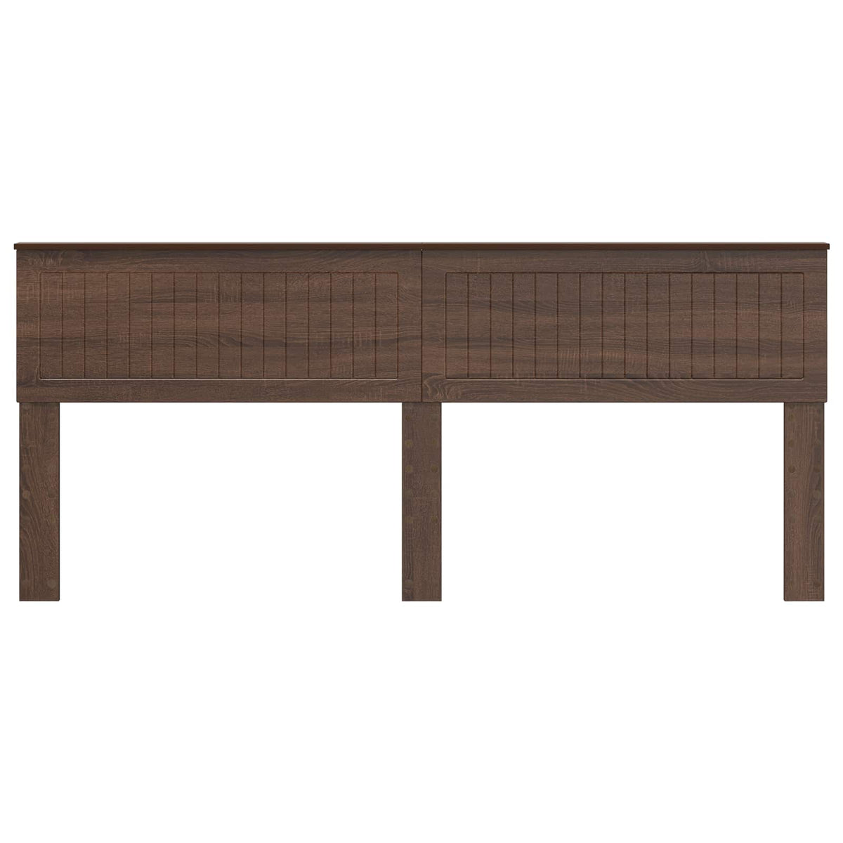 vidaXL Headboard Brown Oak Engineered wood 4