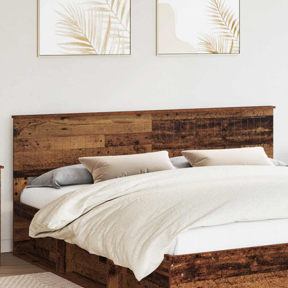 vidaXL Headboard Old Wood Engineered wood 1
