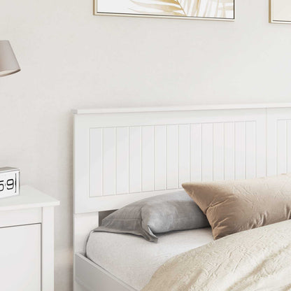 vidaXL Headboard White Engineered wood 3