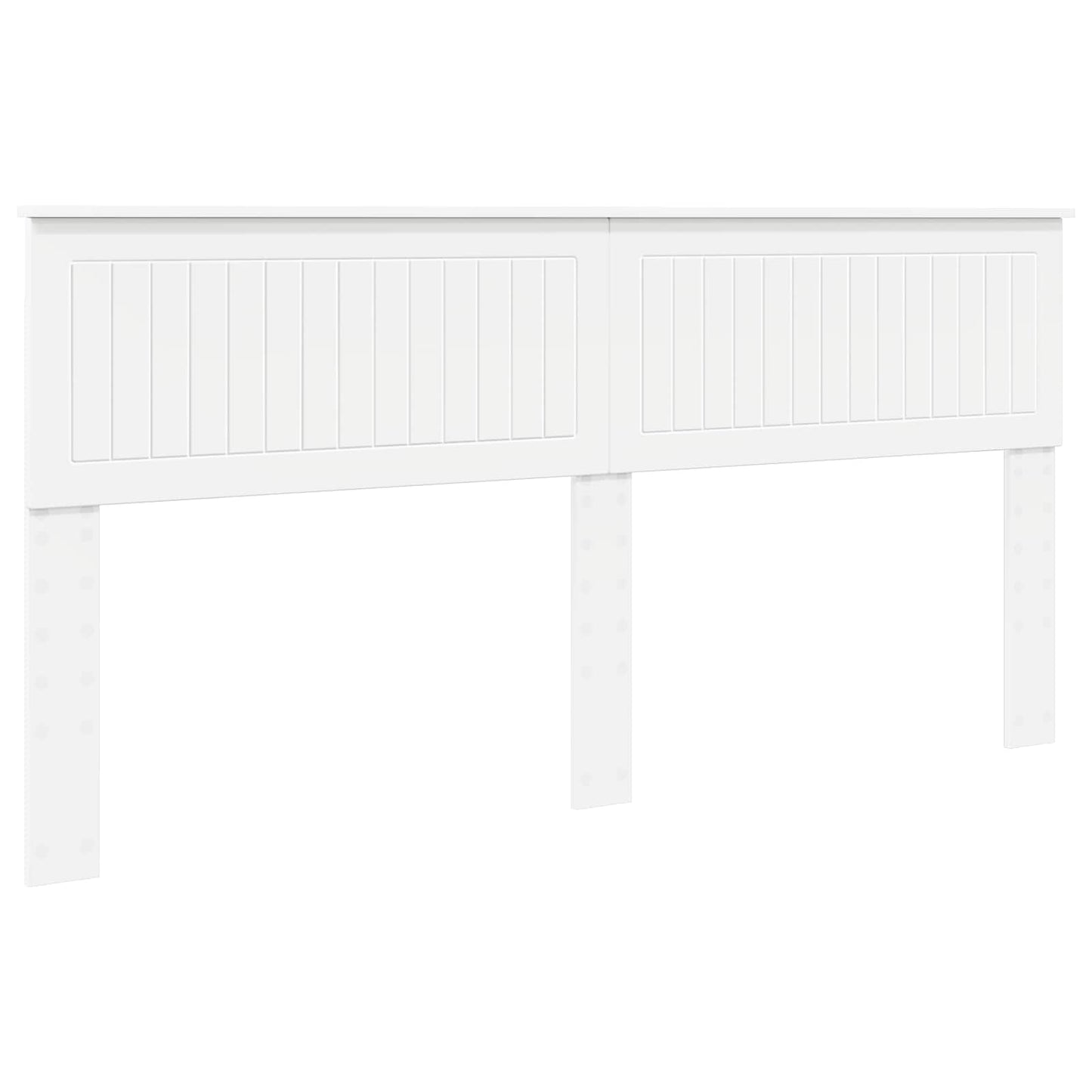 vidaXL Headboard White Engineered wood 2