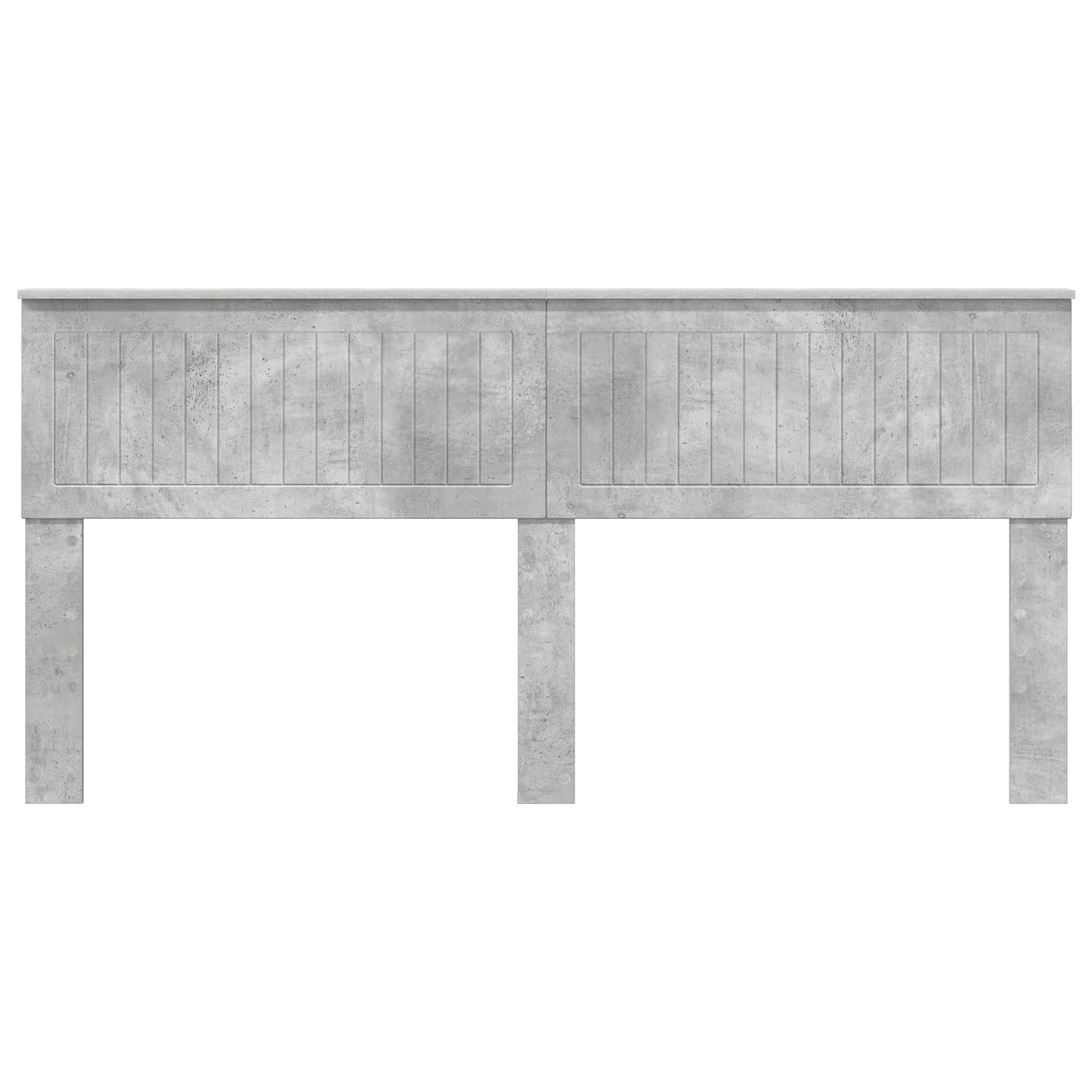 vidaXL Headboard Concrete Grey Engineered wood 4