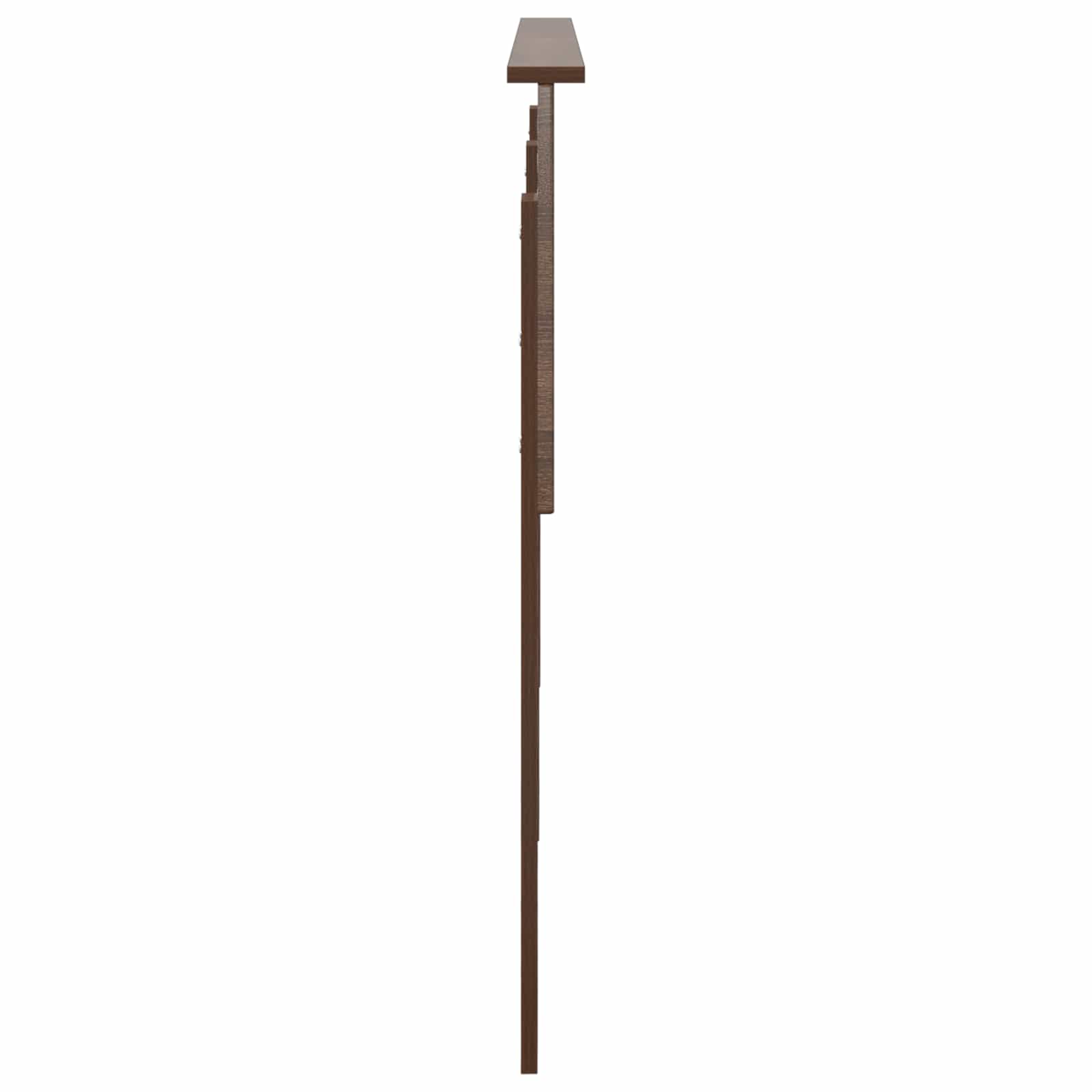 vidaXL Headboard Brown Oak Engineered wood 5