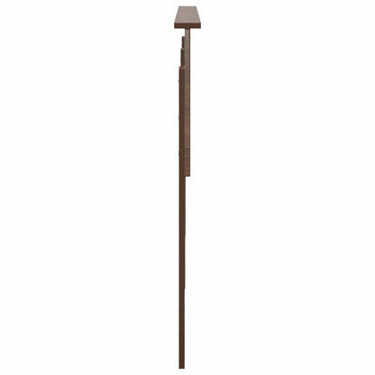 vidaXL Headboard Brown Oak Engineered wood 5