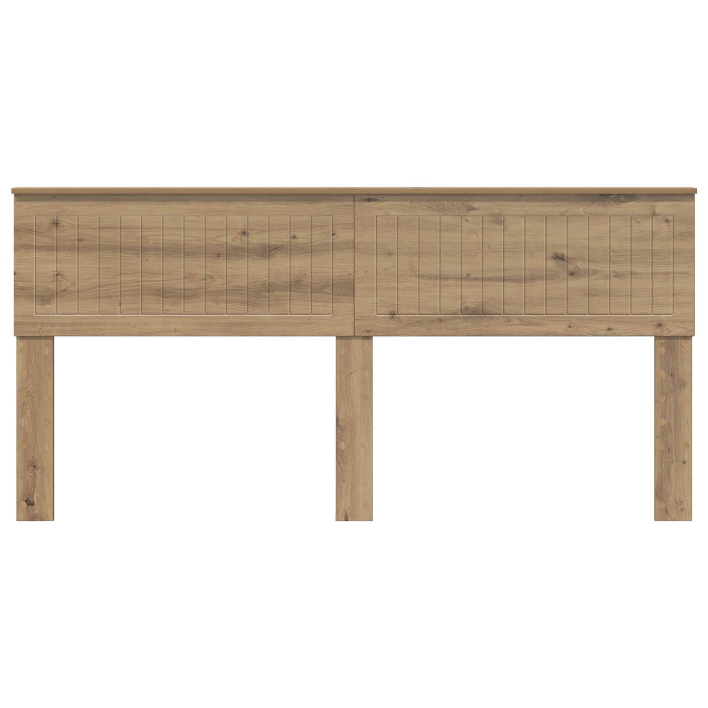 vidaXL Headboard Artisan Oak Engineered wood 4
