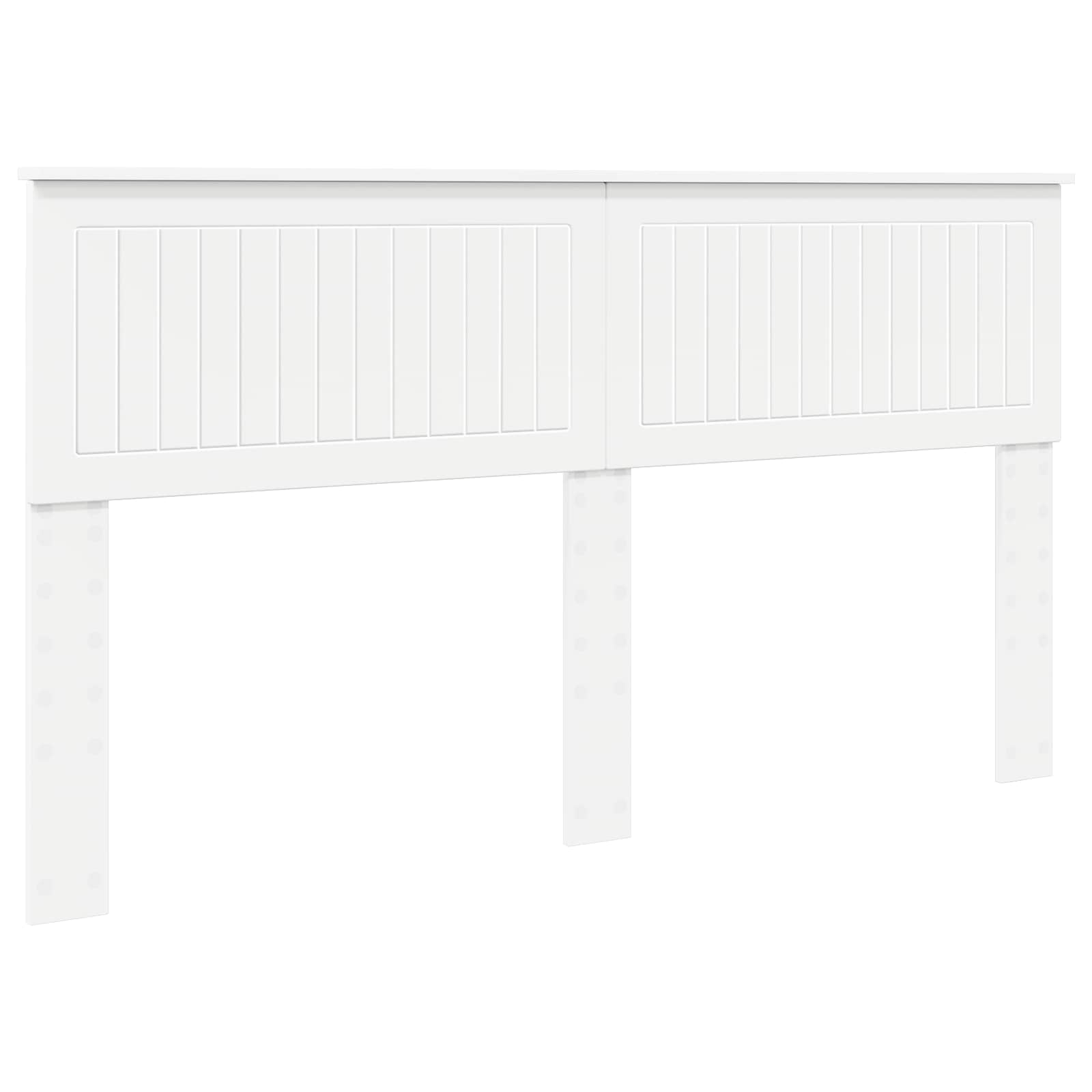 vidaXL Headboard White Engineered wood 2