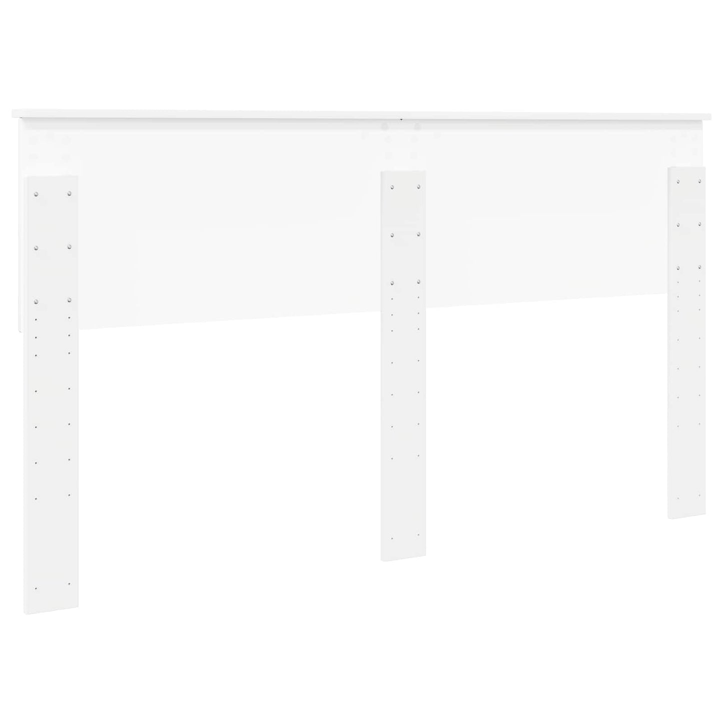 vidaXL Headboard White Engineered wood 6
