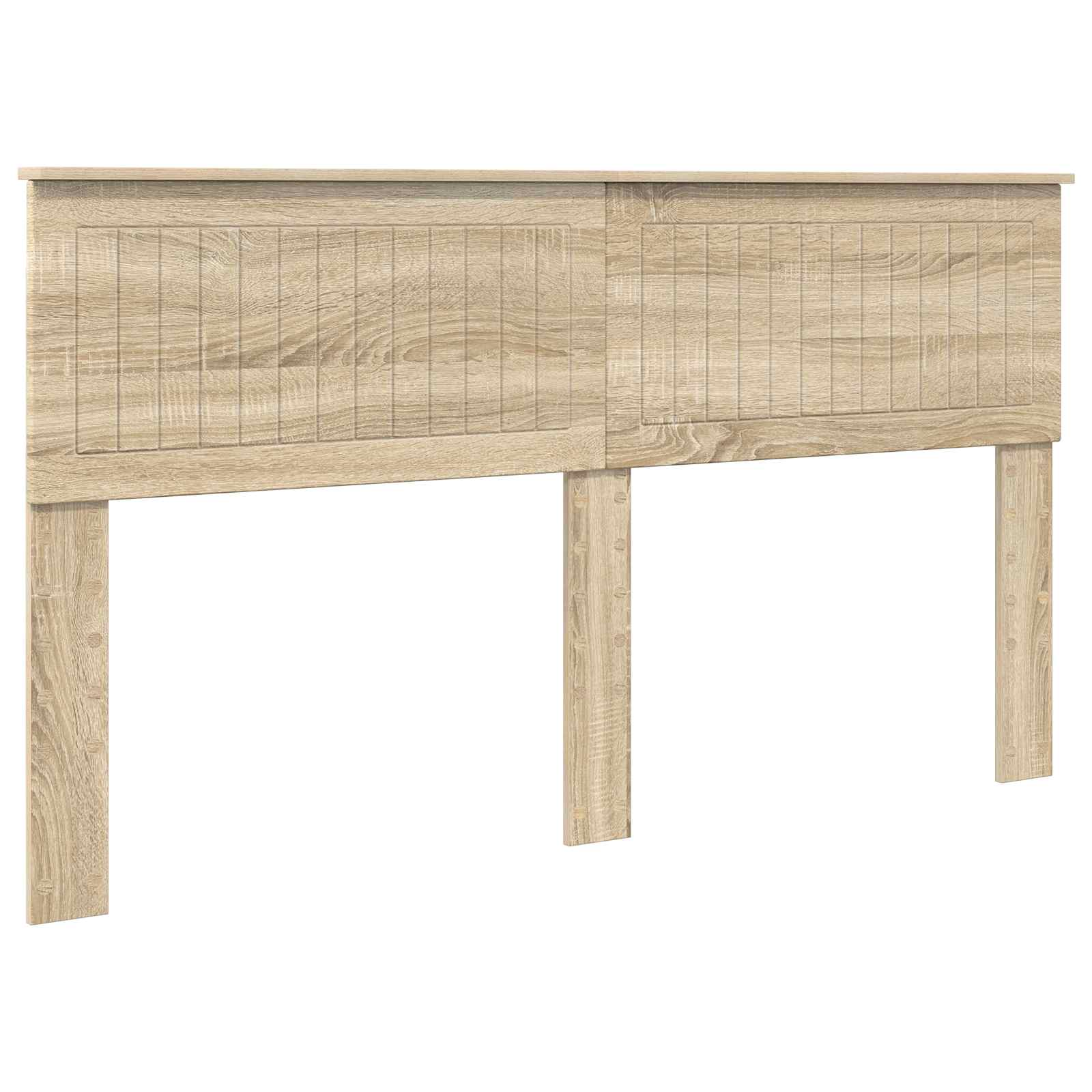 vidaXL Headboard Sonoma Oak Engineered wood 2