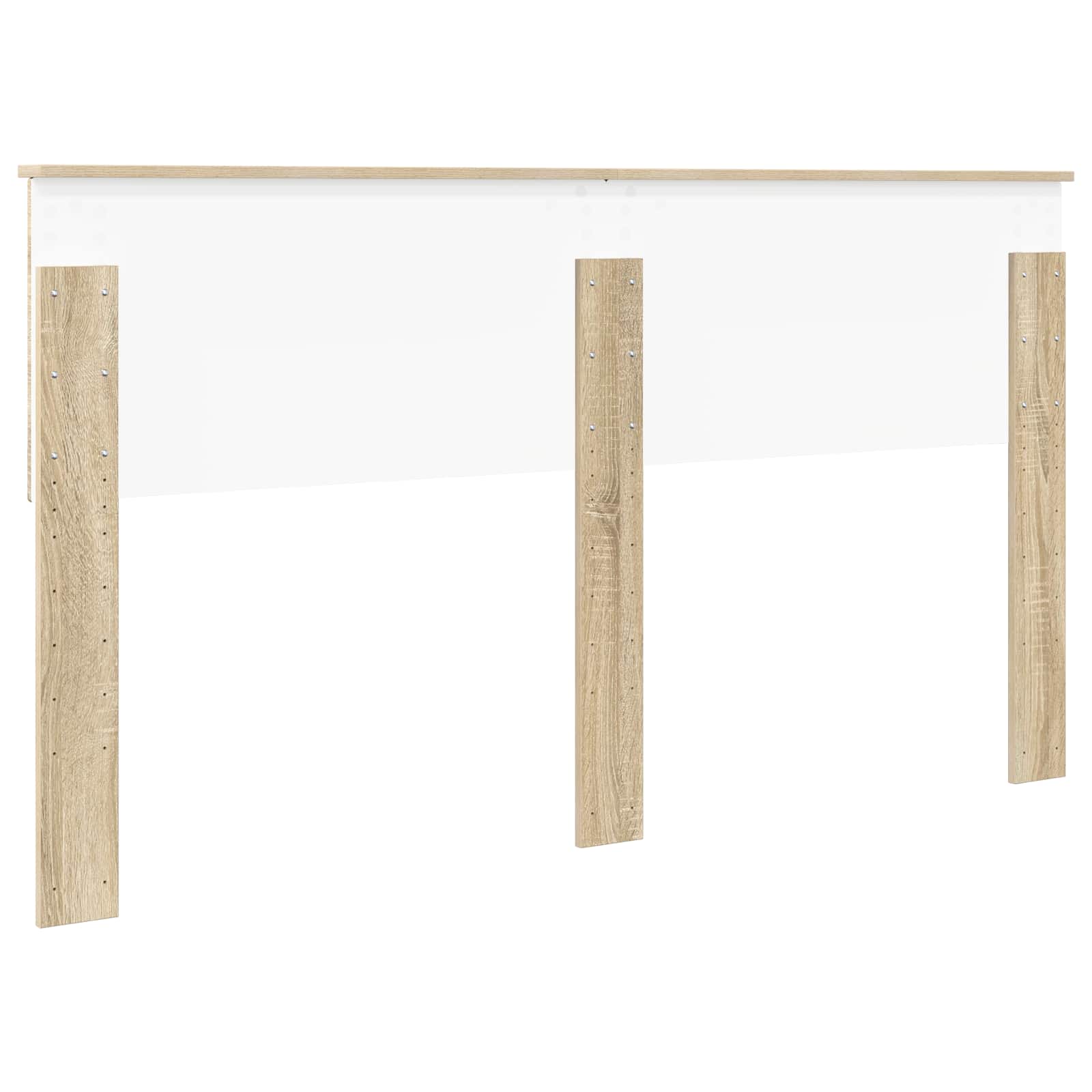 vidaXL Headboard Sonoma Oak Engineered wood 6