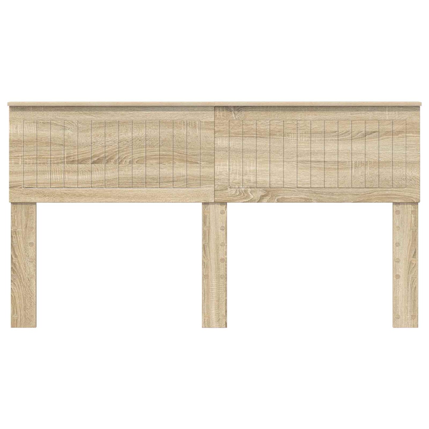 vidaXL Headboard Sonoma Oak Engineered wood 4