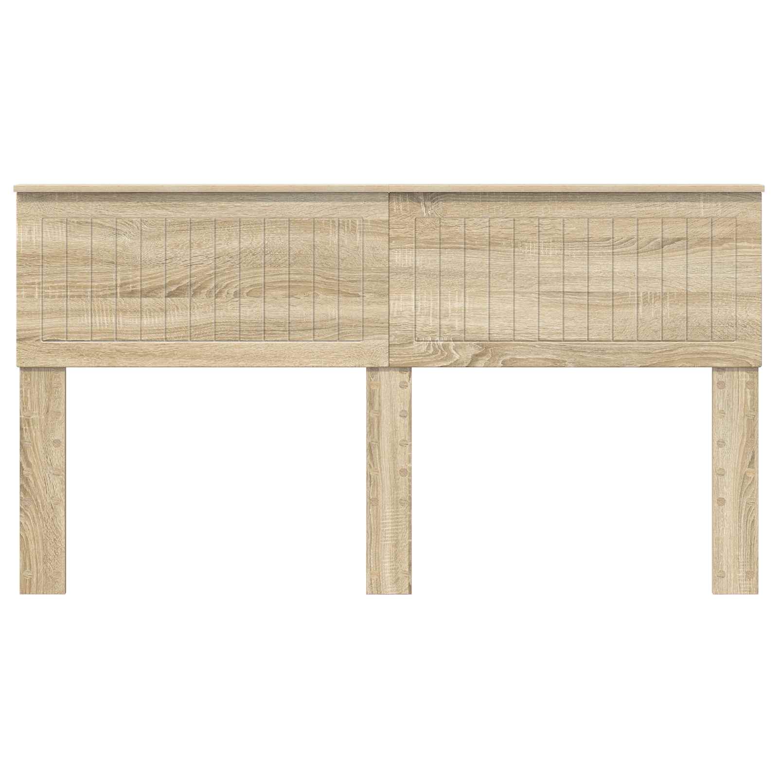 vidaXL Headboard Sonoma Oak Engineered wood 4