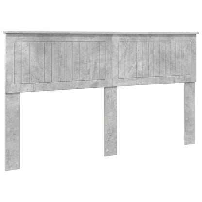 vidaXL Headboard Concrete Grey Engineered wood 2