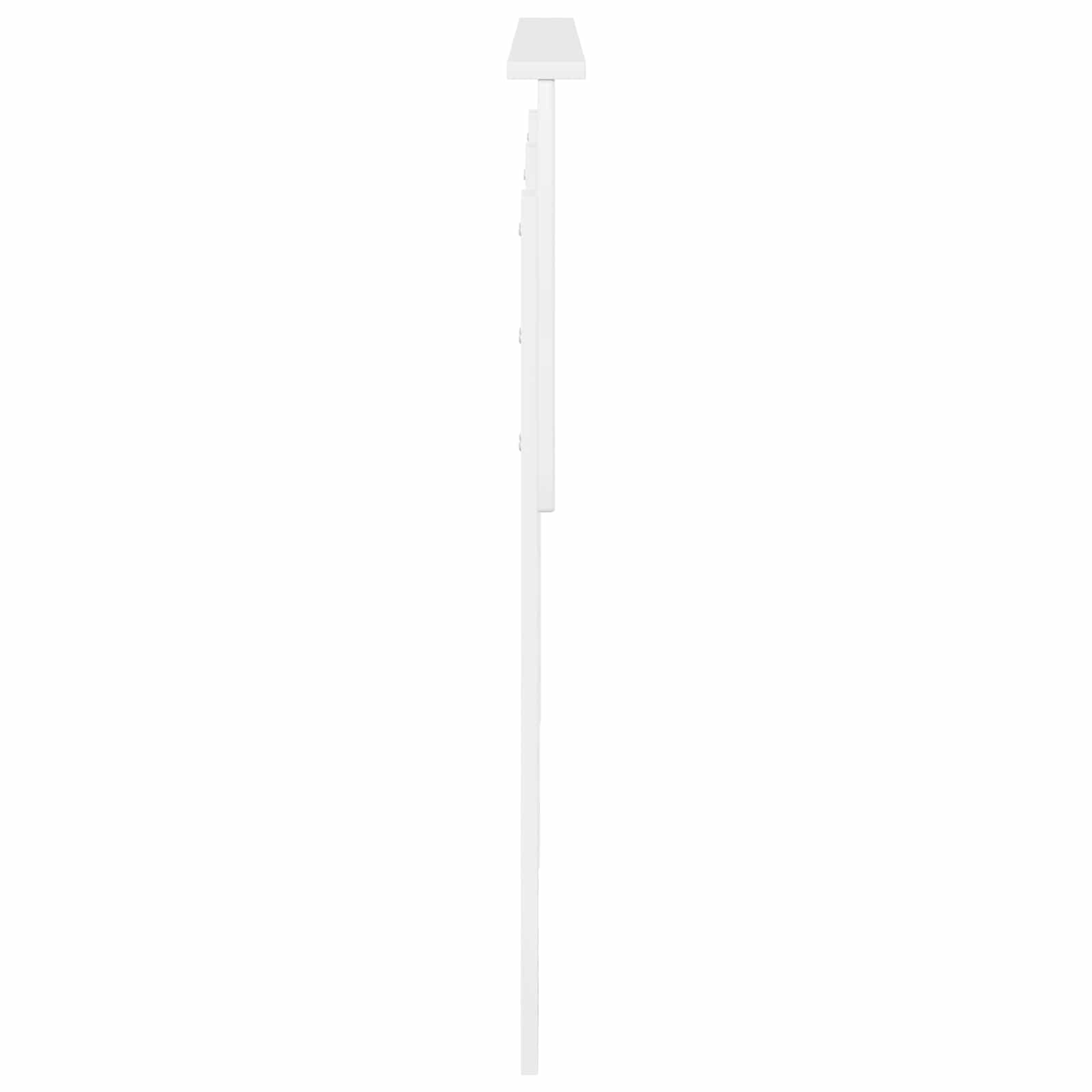 vidaXL Headboard Gloss White Engineered wood 5