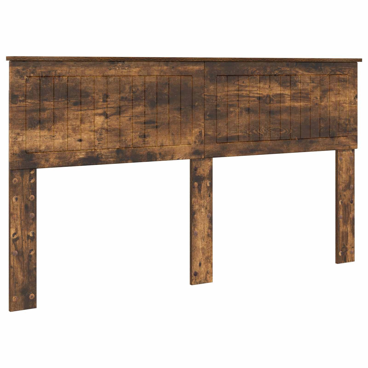vidaXL Headboard Smoked Oak Engineered wood 2