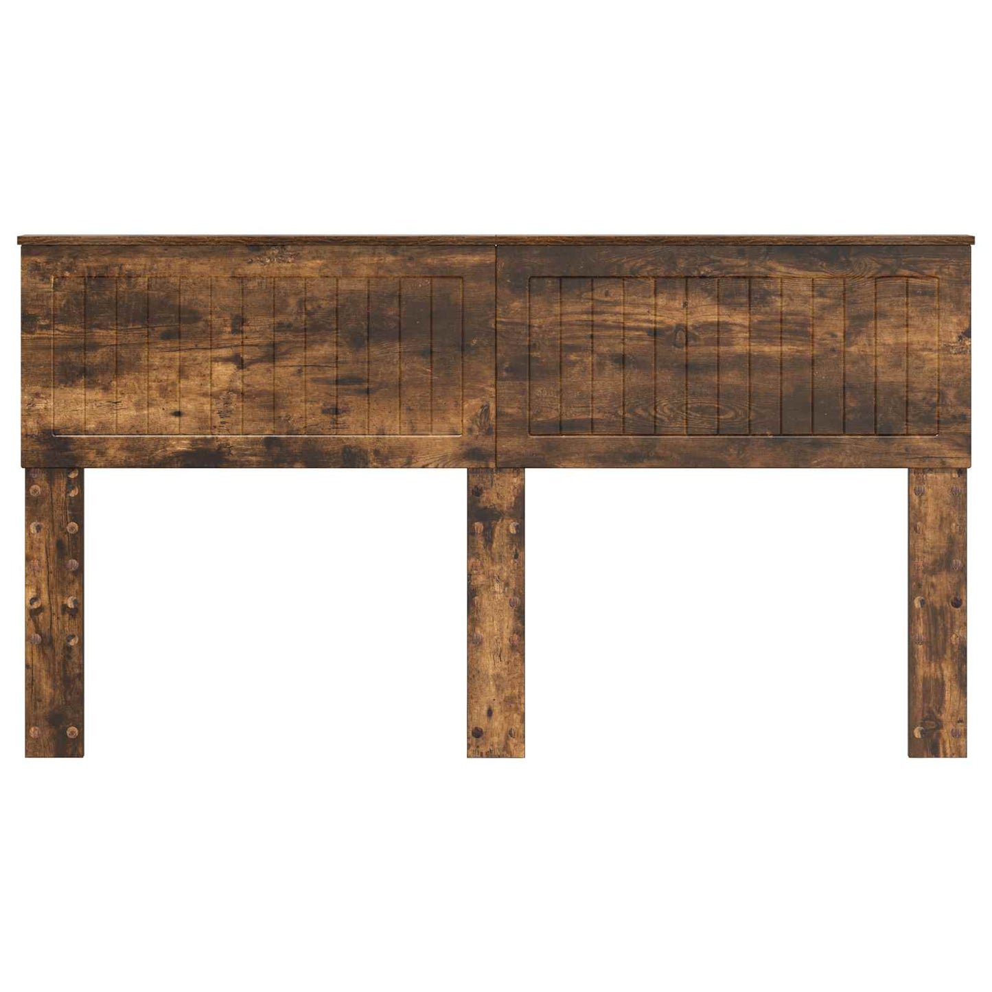 vidaXL Headboard Smoked Oak Engineered wood 4