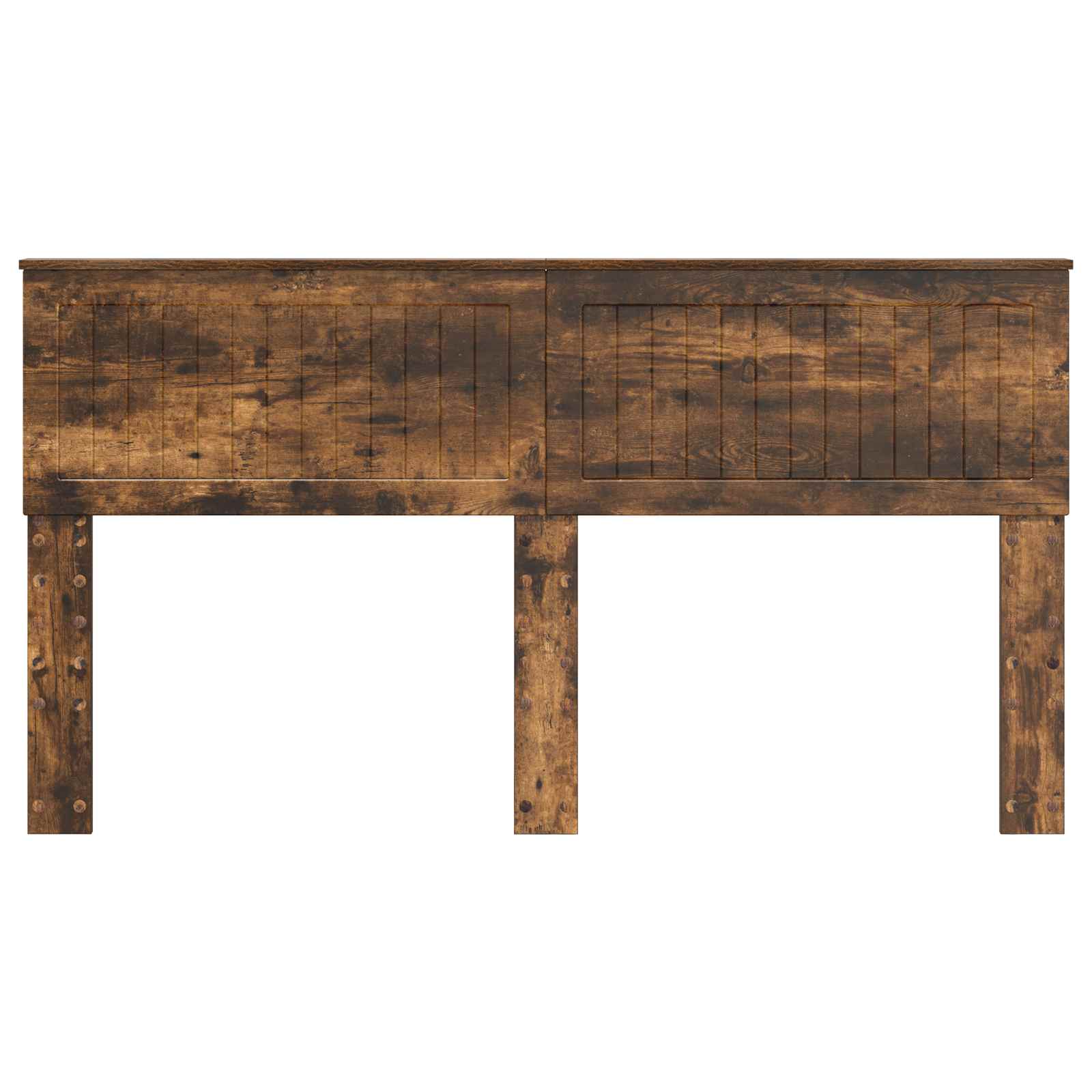 vidaXL Headboard Smoked Oak Engineered wood 4