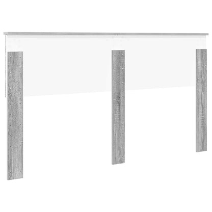 vidaXL Headboard Grey Sonoma Engineered wood 6