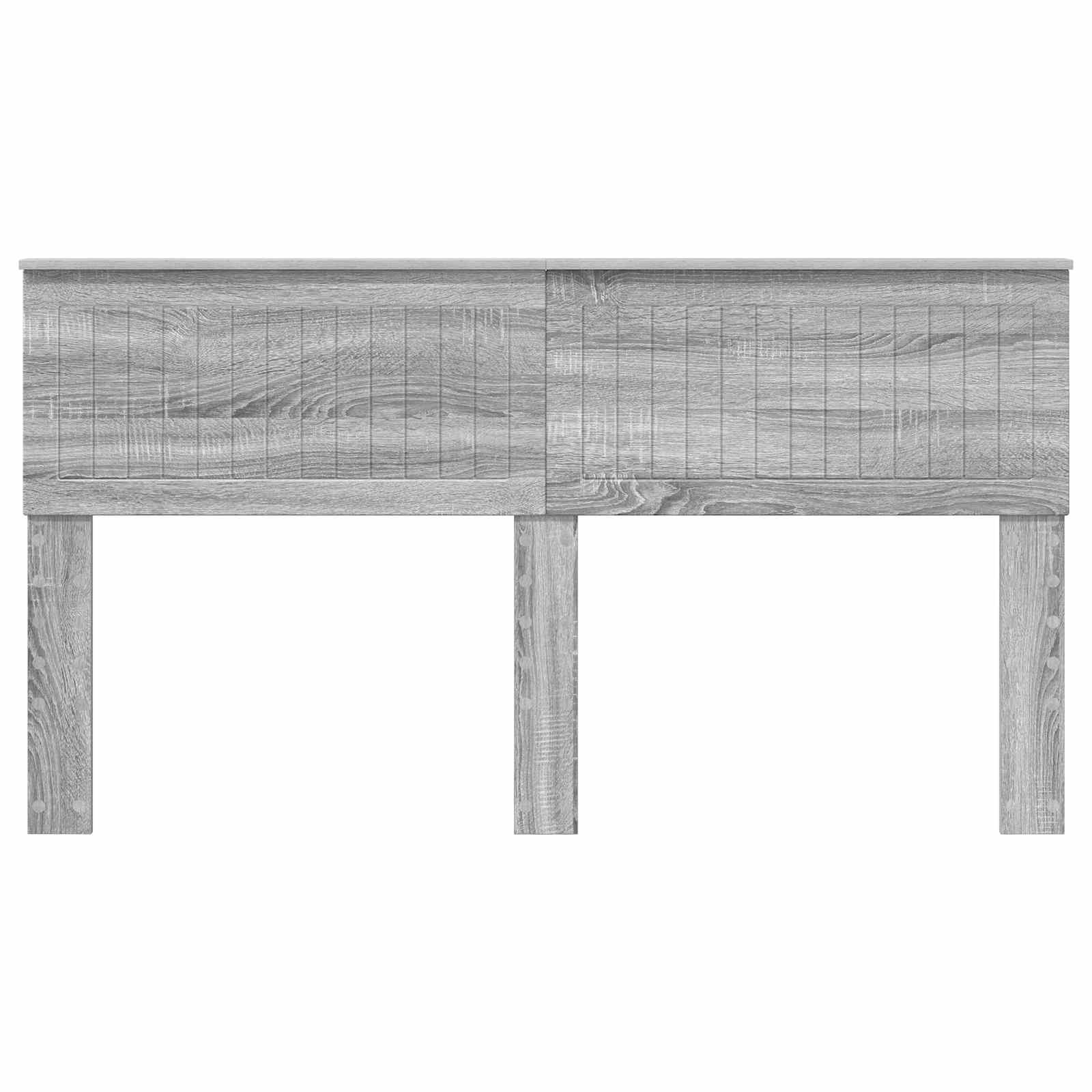 vidaXL Headboard Grey Sonoma Engineered wood 4