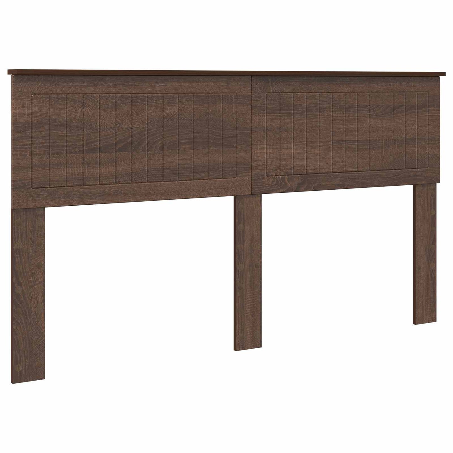 vidaXL Headboard Brown Oak Engineered wood 2