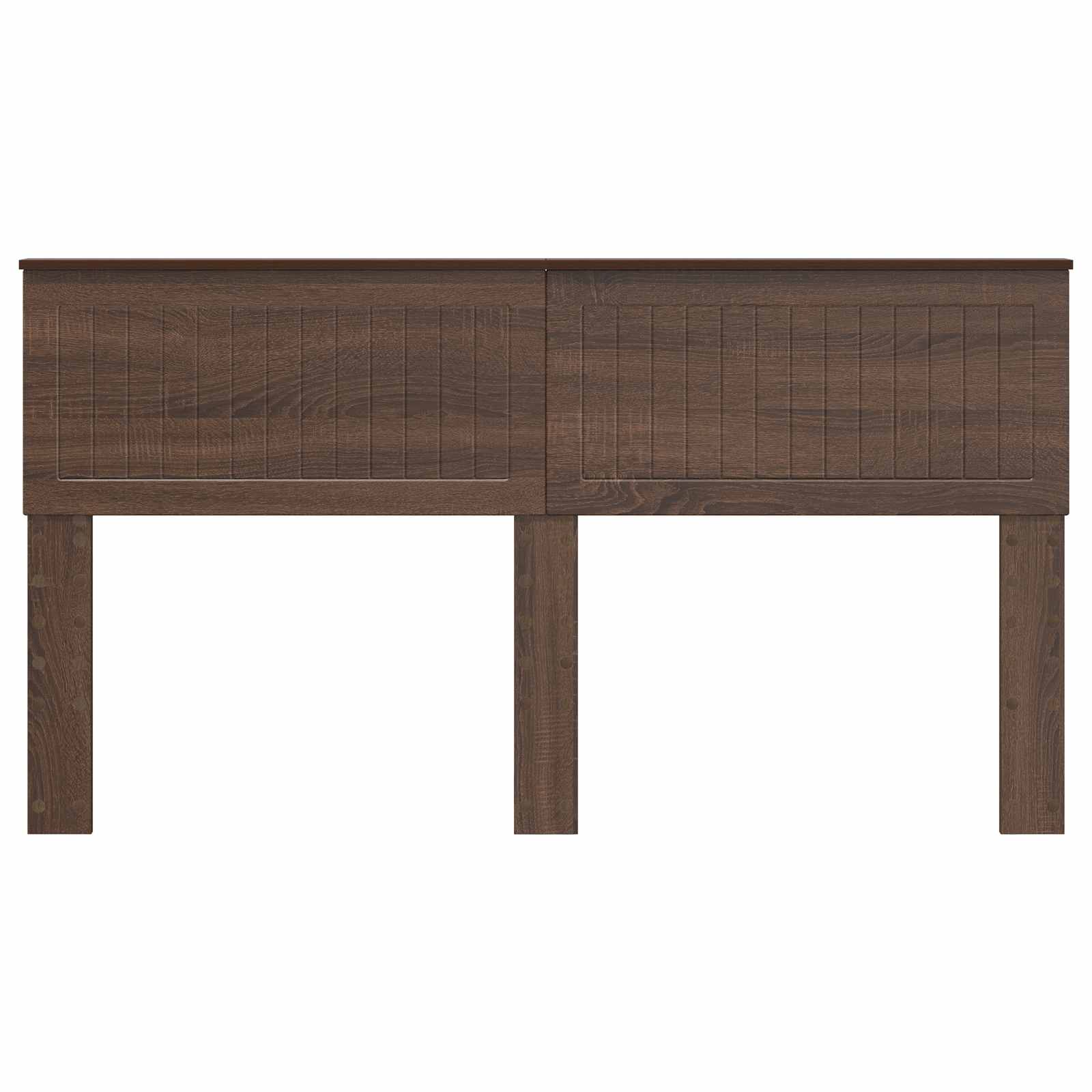 vidaXL Headboard Brown Oak Engineered wood 4