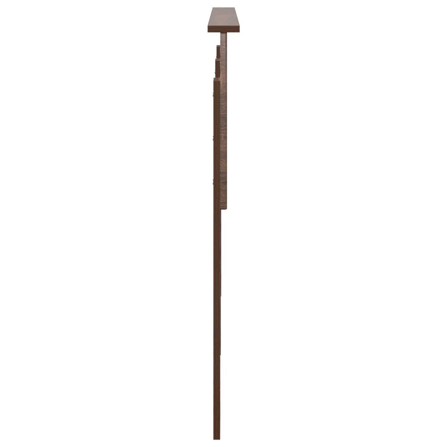 vidaXL Headboard Brown Oak Engineered wood 5