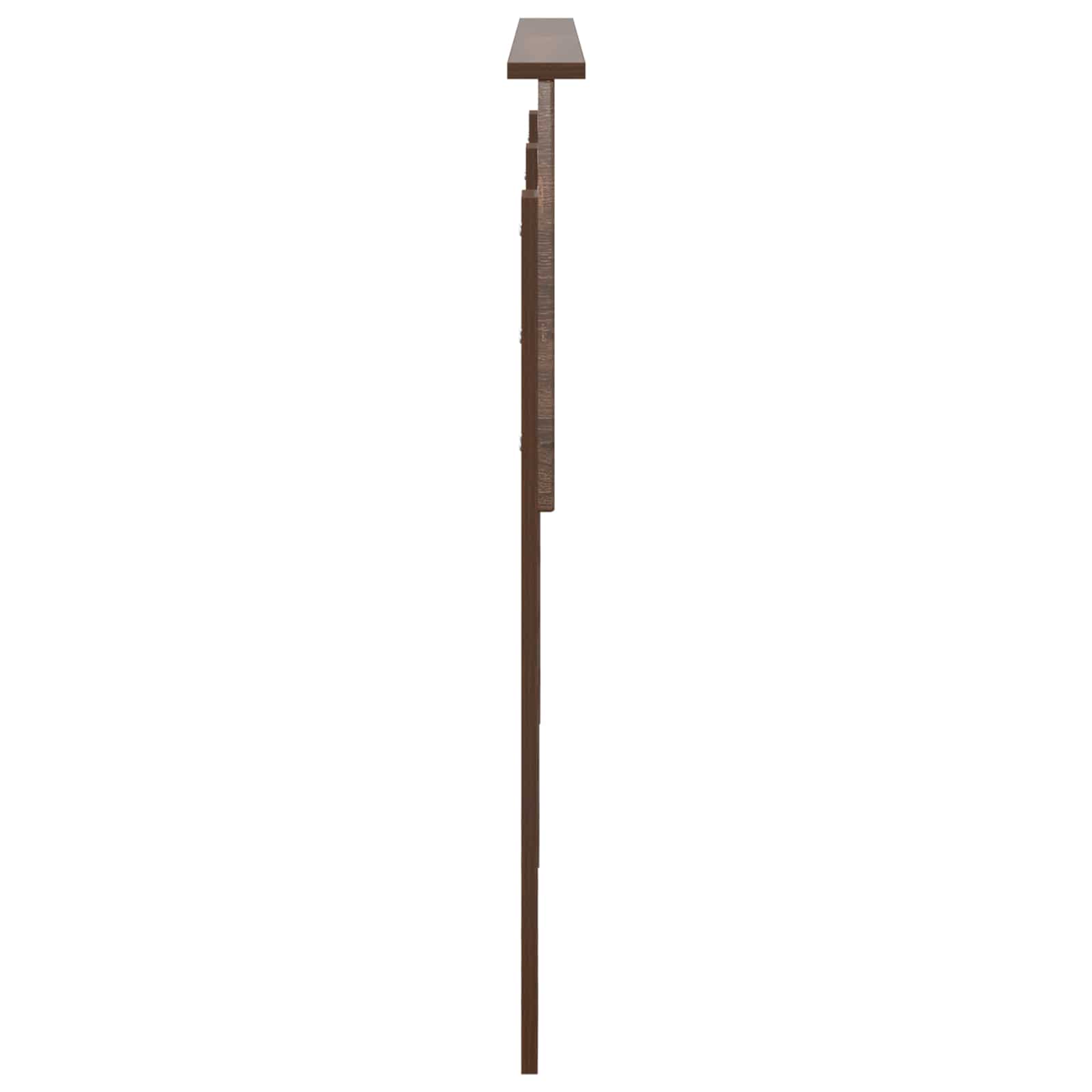 vidaXL Headboard Brown Oak Engineered wood 5